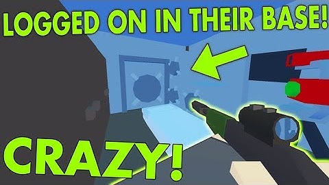 LOGGED ON IN THEIR LOOT ROOM! 🔥 SURPRISE BASE RAID! ( Unturned Vanilla Base Raid )