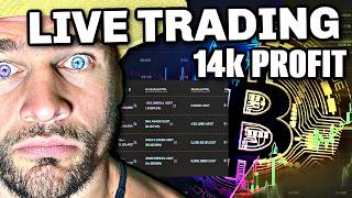 Is the BITCOIN Bottom HERE? |Live Trading & Analysis