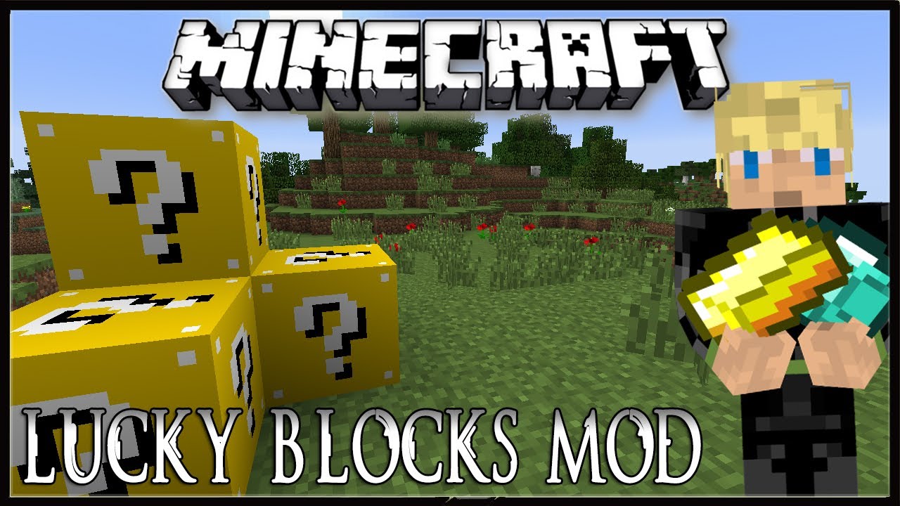 Lucky Block Mod - Drops items, spawns mobs, structures and more