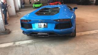 Lamborghini Aventador Cold Start 2018 Lamborghini Aventador S Cold Start