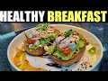 How to make healthy breakfast for guest  simple recipe poached egg with avacado mash