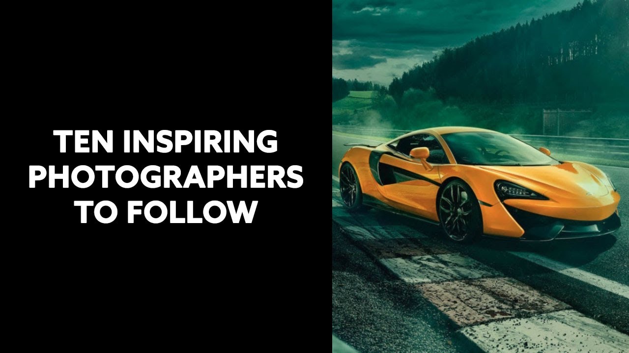 ten inspiring car photographers you should follow on instagram - photographers you should follow on instagram