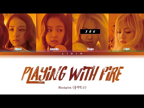 Blackpink || Playing With Fire but you are Rosé (Color Coded Lyrics Karaoke)