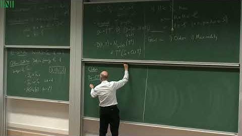 Prof. Martin Liebeck | The subgroup structure of almost simple groups, I