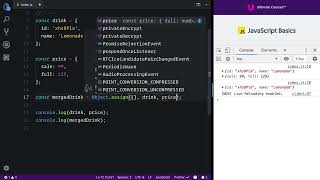 Ultimate JavaScript Basics 42 - Objects In-Depth - Merging Objects Net Worth