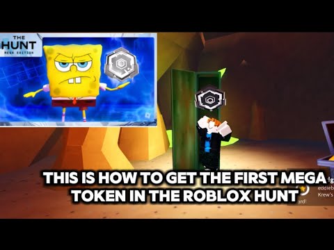 This is how to get the first mega hunt token in Roblox - YouTube