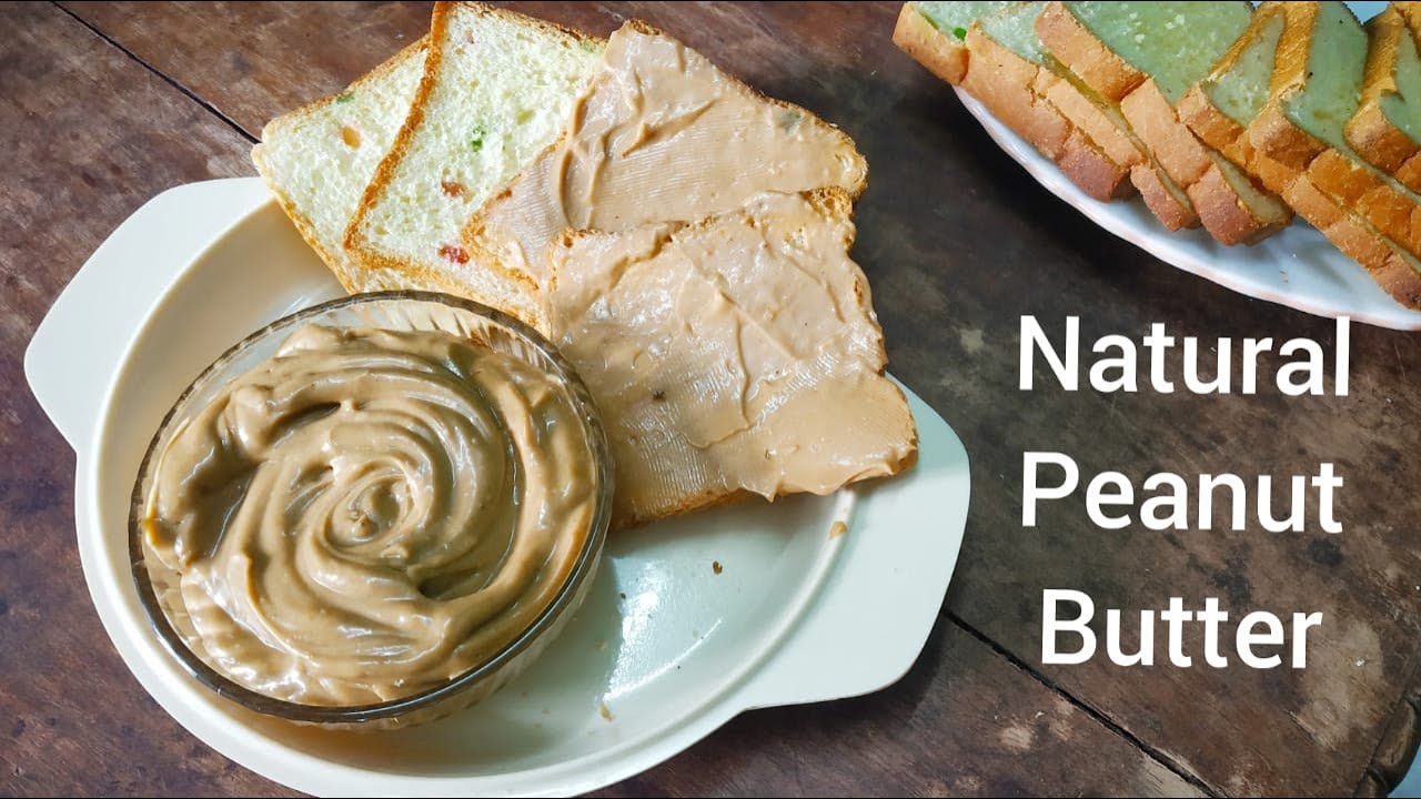 Homemade peanut butter How to make peanut butter in a mixie/mixer