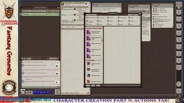 FGC Presents: FG Unity Beta Character Creation 101 - Part 9: Actions Tab