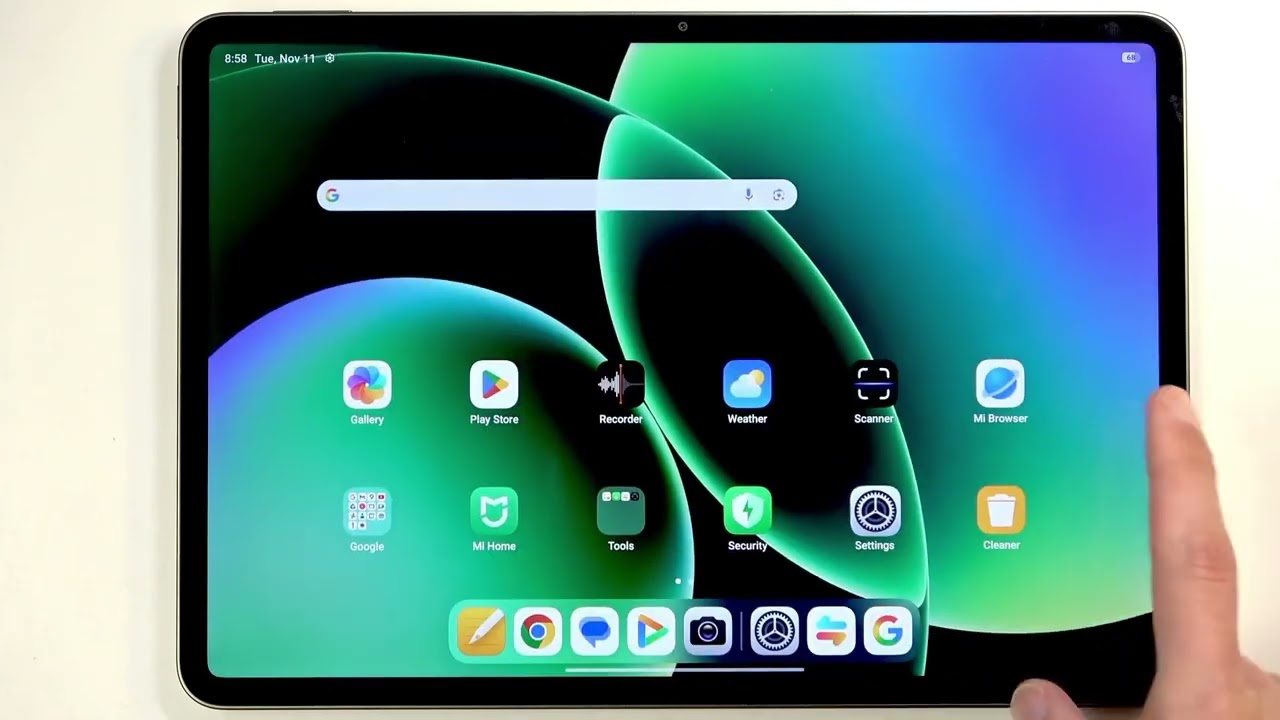 XIAOMI Pad 8 Pro をハードリセット（工場出荷時リセット）する方法