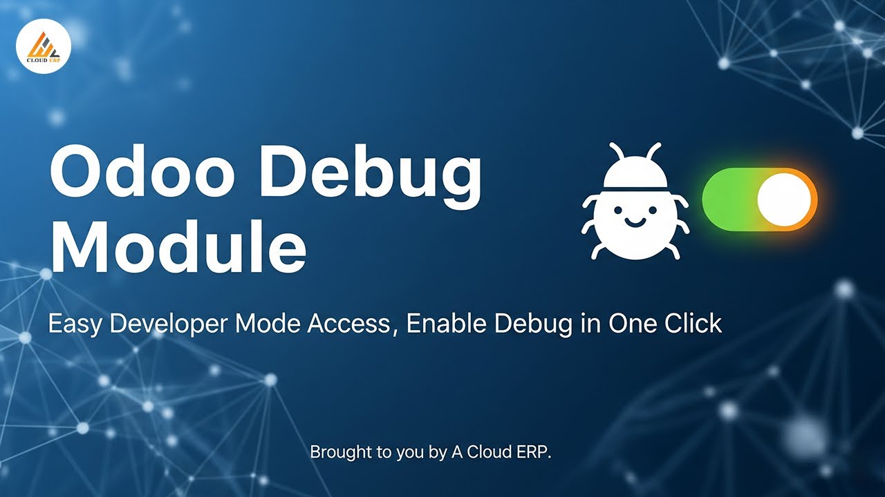 Odoo Debug Module | Easy Developer Mode Access | Enable Debug in One ...