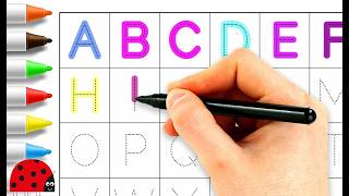 Learn the Letters of the English Alphabet from A to Z