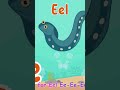 Alphabet Sea Creatures & 5 Little Monkeys #shorts #nurseryrhymes #kids #kid #kidssongs #child #baby