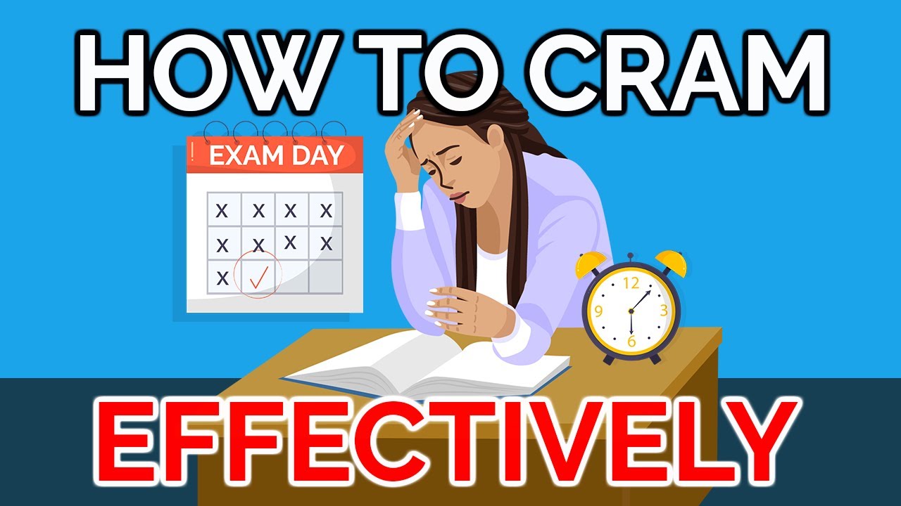 How to CRAM for Your Exams (& Still Get A’s) YouTube