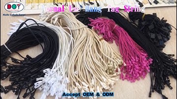 Classical Design Hang Tags String | Clothing Accessories Manufacturer - DOYLabel