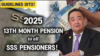Download Lagu ✅2025 13TH MONTH PENSION RELEASE NG MGA SSS PENSIONERS, KELAN ITO? MP3