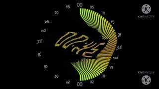 100 Seconds BBC Digital Countdown Timer (LED Circle BBC News 24 2003 Version) in G Major 15712