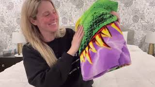 #shorts TRex Super Soft Plush Fleece Throw Blanket