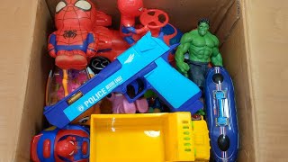 Marvel Toy Series Unboxing, Popular Spider-Man Toy Car, Marvel Popular Action Toy Gun
