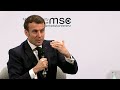 15.02.2020 - Emmanuel Macron & Wolfgang Ischinger (englisch) - Münchner Sicherheitskonferenz 2020