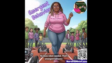 🤖🎓 NoireSTEMinist® Tutorials: Emergent Behavior #NoireSTEMinist #Engineering #Robotics #STEM #STEAM
