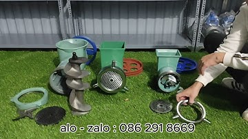 3 mẫu cối đùn thịt , cối đùn cá , xay cá giá rẻ 42,52,62