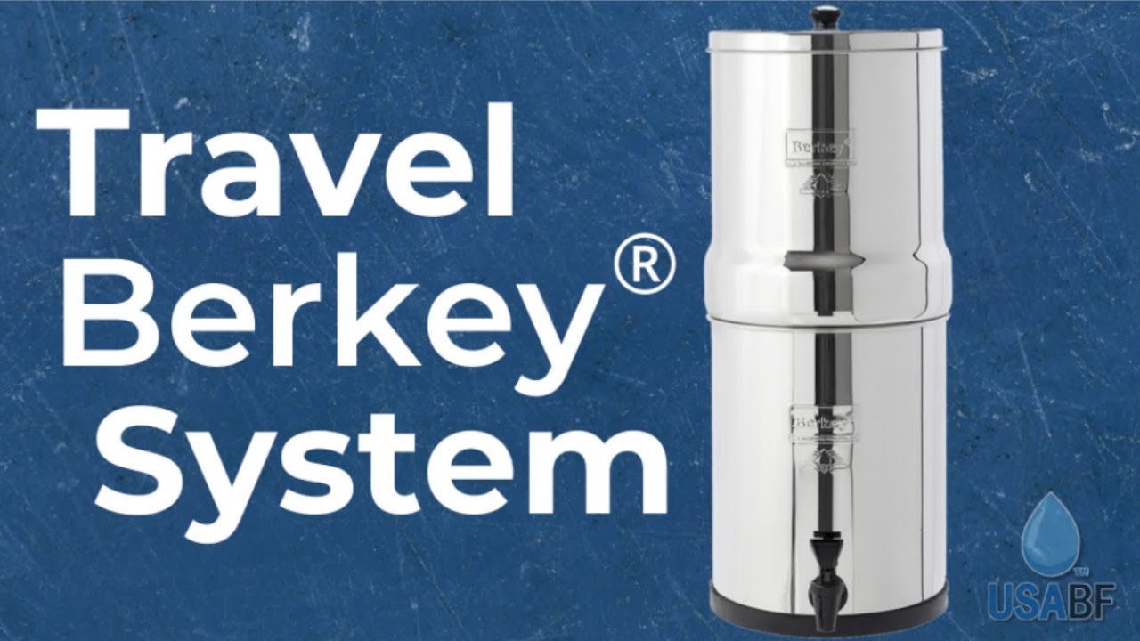 Berkey BT2X2-BB 1.5 Gal Travel Water Filtration System + 2 Black Filter  Elements