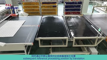 Multi-Needle Quilting Machine + 4-side Tape Binding Machine Production Line #binding #quilting