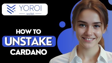 How to Unstake Cardano on Yoroi Wallet