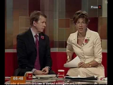 Nell Bryden on BBC breakfast show