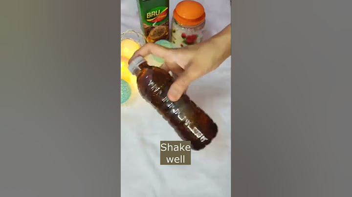 Use bottle to make iced latte without machine in a minute!!!!