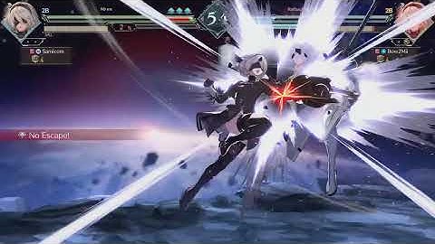 In match 2B self-destruct 😈 - Granblue Fantasy Versus: Rising