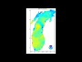 NOAA Animation of Lake Michigan Meteotsunami, April 2018