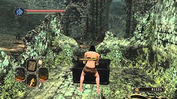 Dark souls II Shaded woods jump trick (PC)