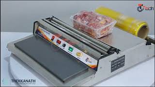 Hand Wrapper - Manual Plastic Stretch Film Tray Wrapper Plastic Sealer Film Sealer