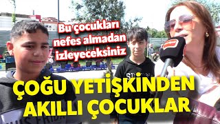 ÇOĞU YETİŞKİNDEN AKILLI ÇOCUKLAR! BU ÇOCUKLARI NEFESSİZ İZLEYECEKSİNİZ! SARIGAZİ SOKAK RÖPORTAJLARI