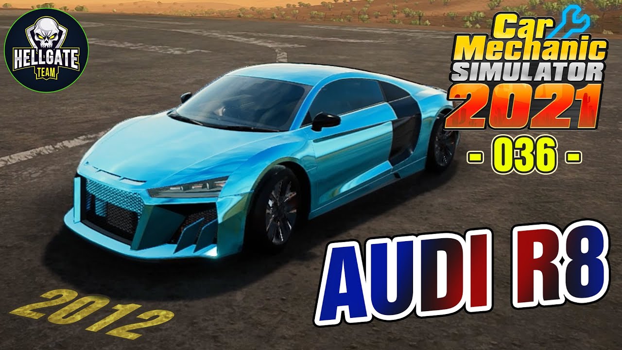 AUDI R8 HURDALIKDA | Car Mechanic Simulator 2021 | 36 #cms2021 - YouTube