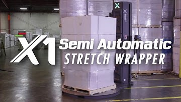 Semi-Automatic Stretch Wrapper X1