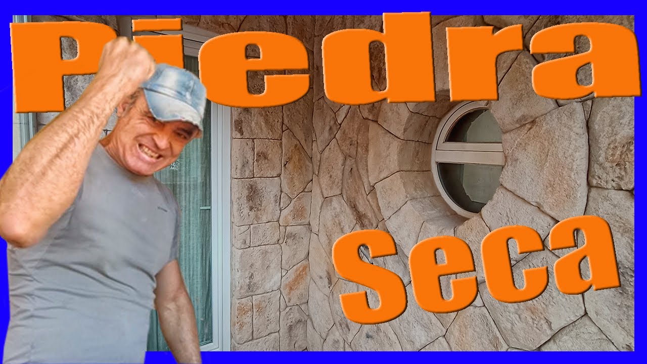 🤪Revestimiento Pared Interior➡️Diseño PIEDRA SECA⬅️