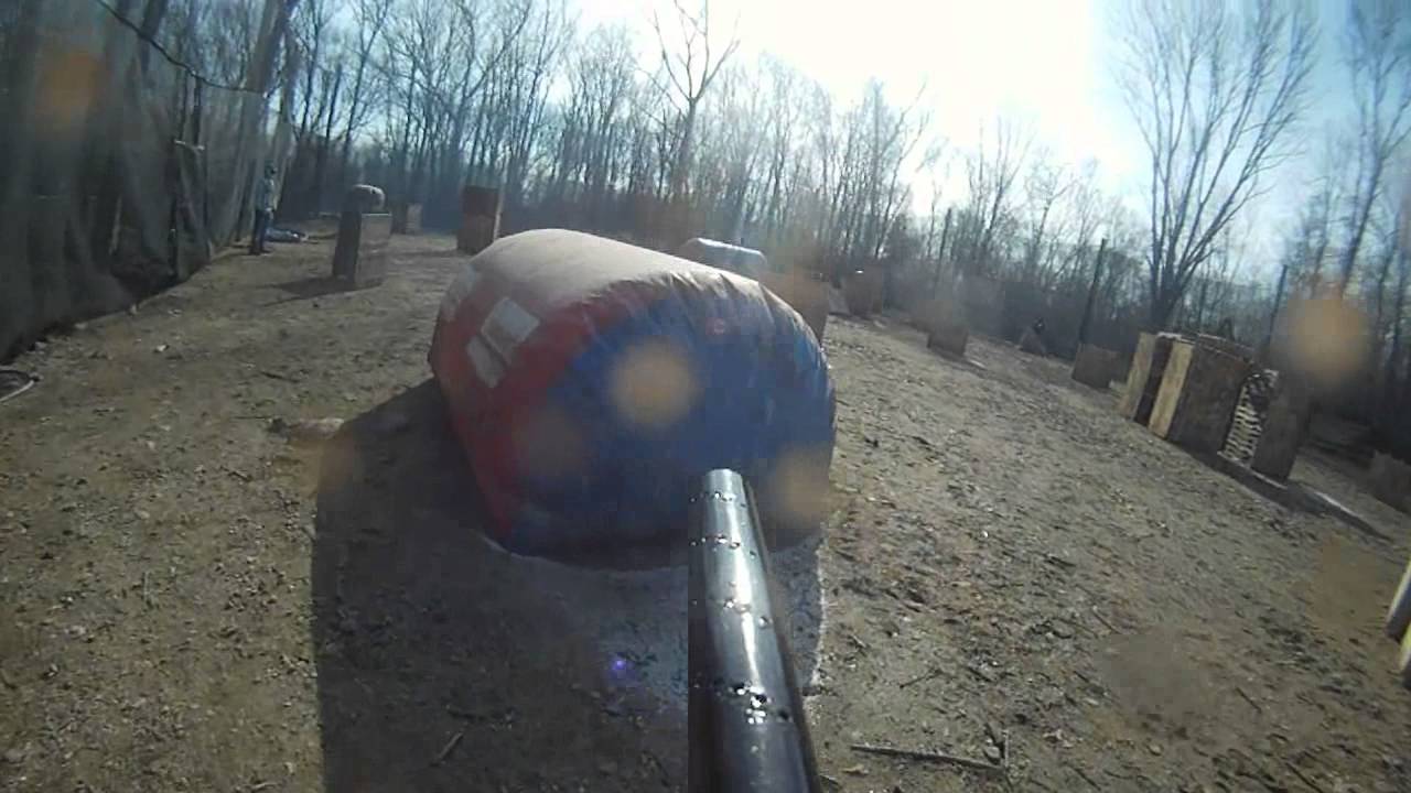 2313 Fields of Fire Mystic Paintball hopper mounted YouTube