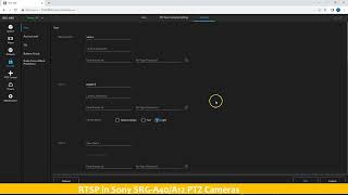 I&A: RTSP in SRGA40  A12 Cameras screenshot 3