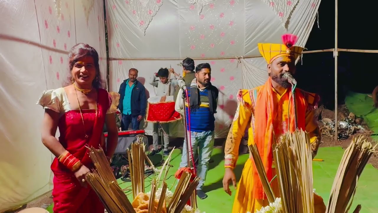 👌जबरदस्त विनोद बघा खूप हासाल तुम्ही😂#आमोल मारकळ#जागरण#गोंधळ#मो9527731021#