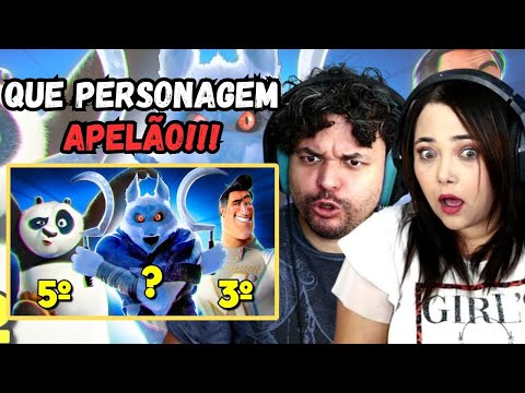 Os Personagens MAIS PODEROSOS da DREAMWORKS Ultra Nerd // REACT