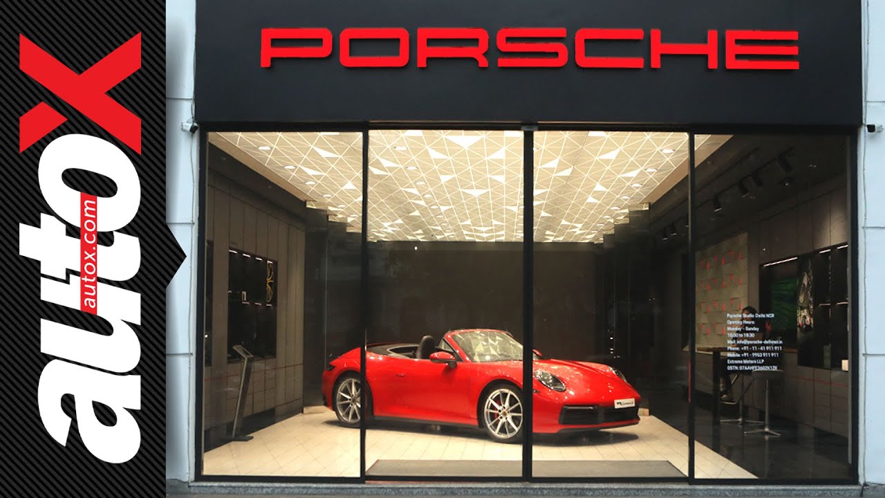 Checking out India's first Porsche Studio in New Delhi autoX YouTube