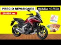 ➤ 20.000 km Precio Revisiones Honda NC750X 👉 Concesionario Oficial Mantenimiento Taller #hondanc750x