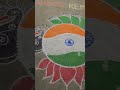 Republic day Rangoli design. #petriotic #jaibharat #sunhine #moral @sunshinemorals