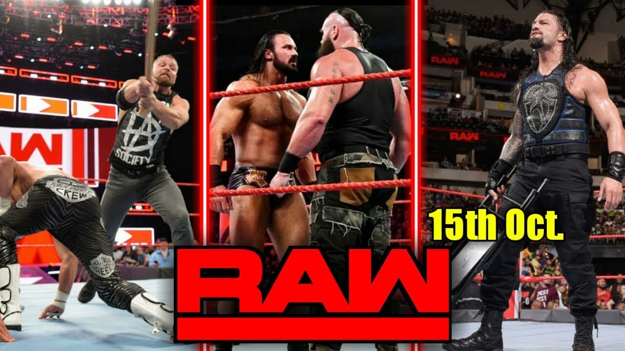Wwe Raw 15 October 2018 Higlights Hindi Preview Wweraw 15 08