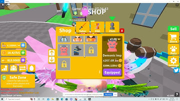 getting demonic imp in saber simulator