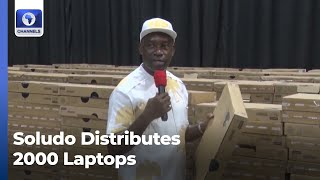 Soludo Distributes 2000 Laptops To School Head Teachers