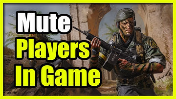 How to Mute a Players Voice in Game for Black Ops 6 (Call of Duty Tutorial)
