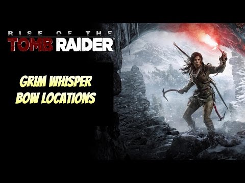 Vidéo: Rise Of The Tomb Raider - Crypts, Grim Whisper, Ancient Carquois, Arc Légendaire